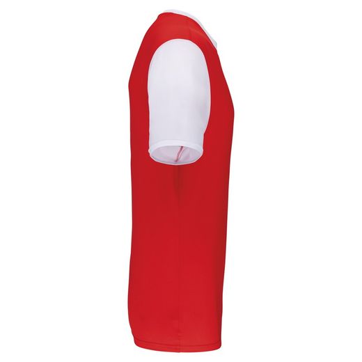 Zweifarbiges Kurzarmtrikot für Kinder