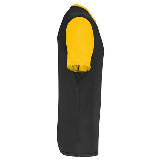 Zweifarbiges Kurzarmtrikot für Kinder