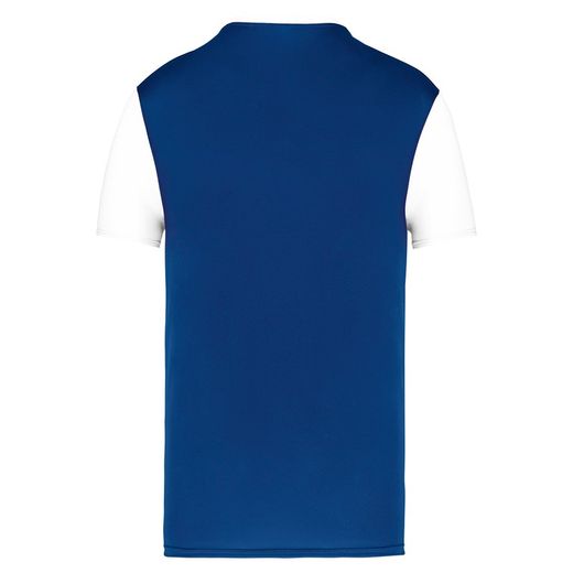 Zweifarbiges Kurzarmtrikot für Kinder