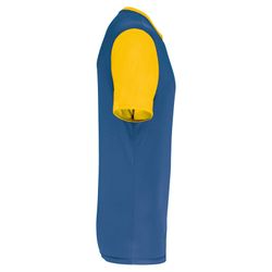 Zweifarbiges Kurzarmtrikot für Kinder