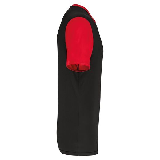 Zweifarbiges Kurzarmtrikot für Kinder