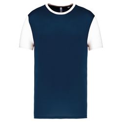 Zweifarbiges Kurzarmtrikot für Kinder