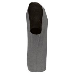 Zweifarbiges Triblend Sport-T-Shirt mit kurzen Ärmeln für Erwachsene