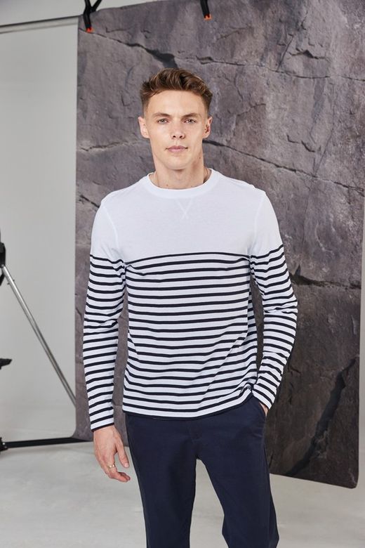 Bretonisches Langarm-T-Shirt