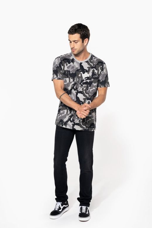 Herren Camouflage T-Shirt