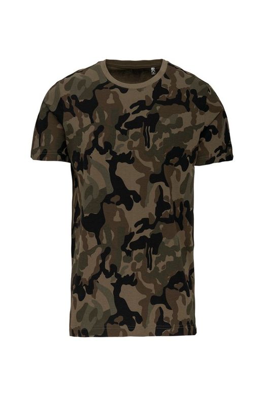 Herren Camouflage T-Shirt