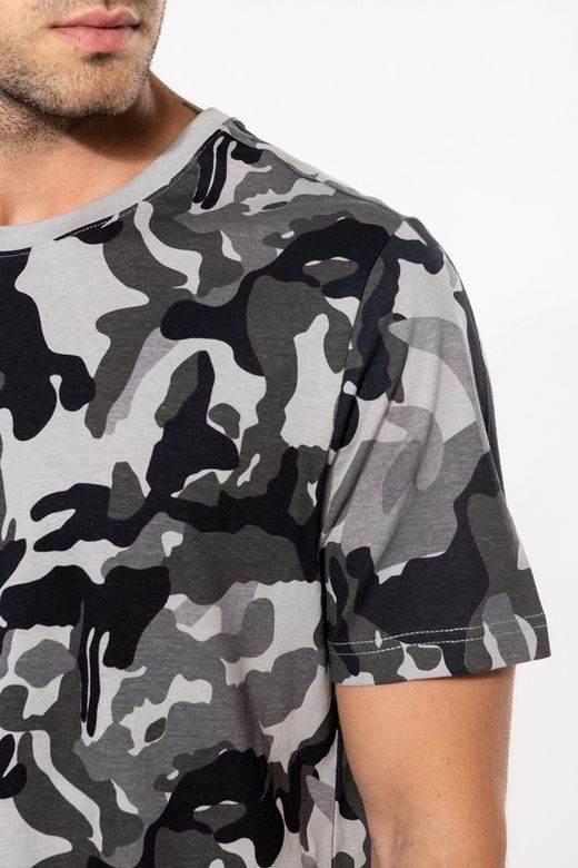Herren Camouflage T-Shirt