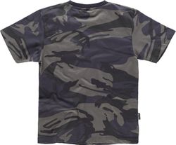 Camouflage Kurzarmhemd kombiniert mit schwarzem Camouflage Grey Black