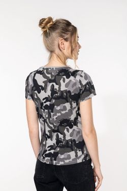 Camiseta Camuflaje Mujer