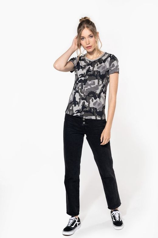 Camiseta Camuflaje Mujer