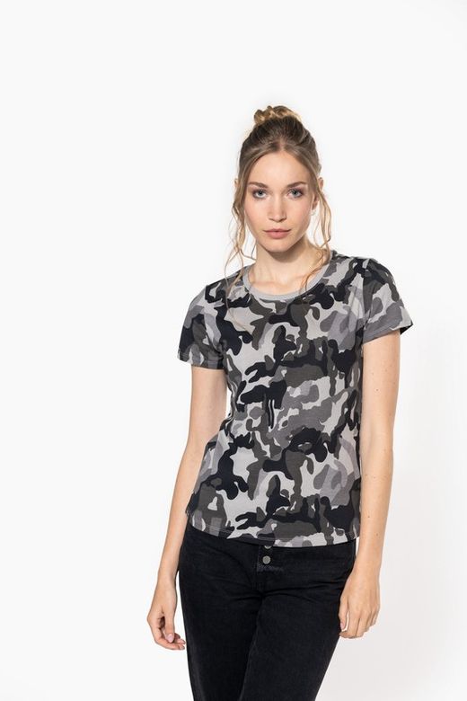 Camiseta Camuflaje Mujer