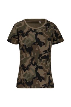 Camiseta Camuflaje Mujer