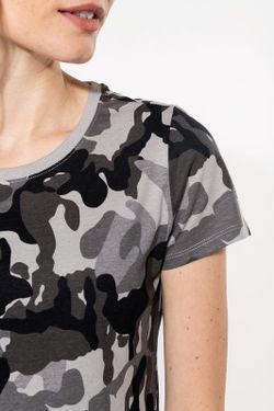 Camiseta Camuflaje Mujer