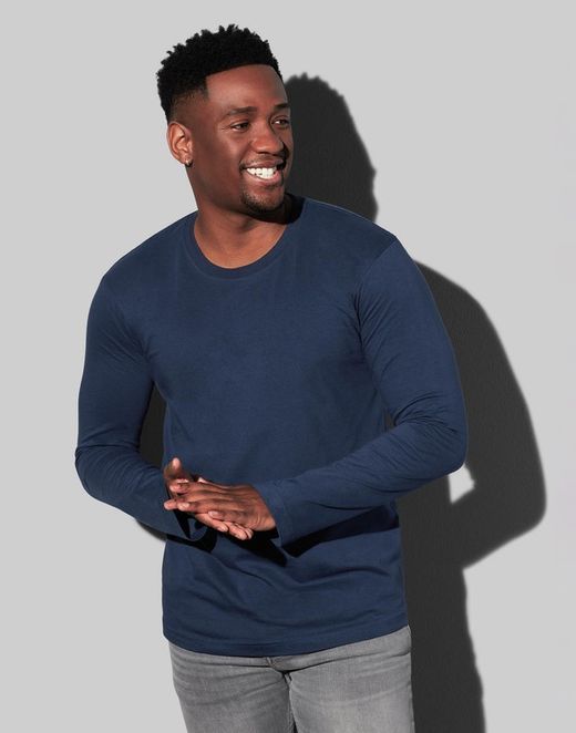 Maglietta comfort a manica lunga