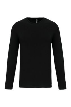 Camiseta masculina manga comprida elastano