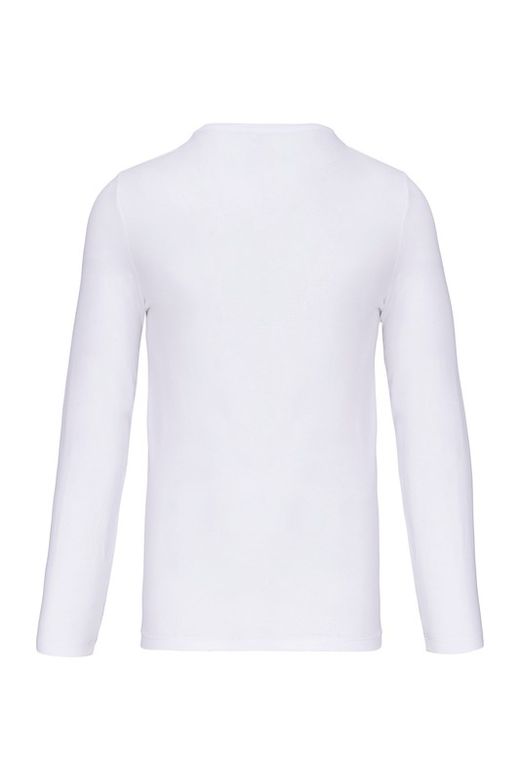 Camiseta masculina manga comprida elastano