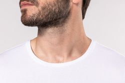 Camiseta masculina manga comprida elastano