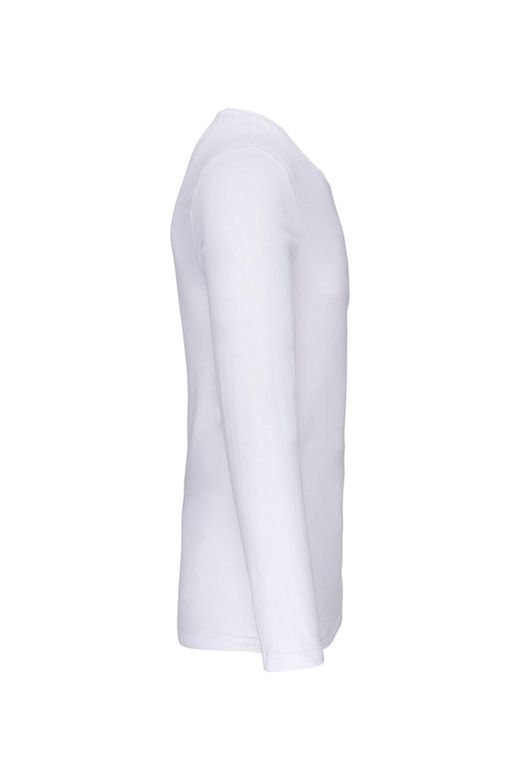 Camiseta masculina manga comprida elastano