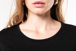 Camiseta Con Elastán Manga Larga Mujer