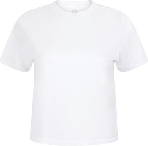 Camiseta Corta - Corte Cuadrado Mujer