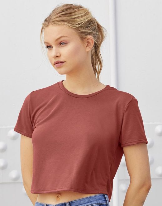 Flowy Frauen Crop Top