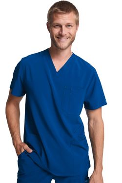 Herren Top mit V-Ausschnitt