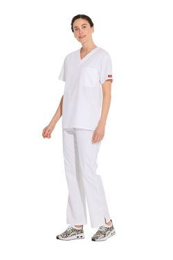 Unisex Top mit V-Ausschnitt