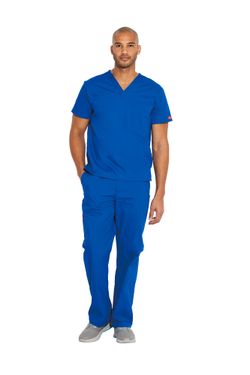 Unisex Top mit V-Ausschnitt