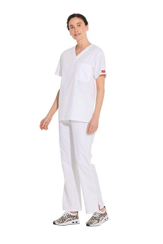 Unisex Top mit V-Ausschnitt