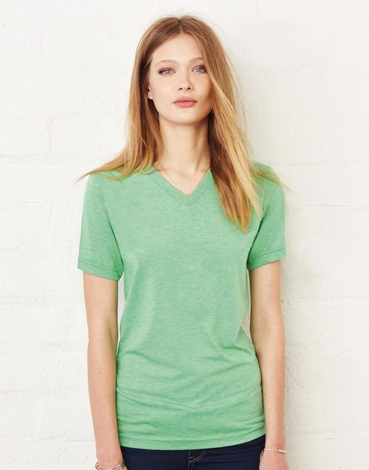 Unisex V-neck Triblend T-shirt