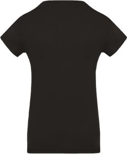 Camiseta de algodão orgânico feminino