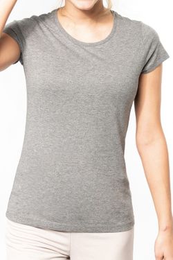Camiseta de algodón orgánico de mujer