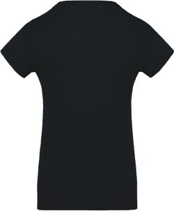 Camiseta de algodão orgânico feminino