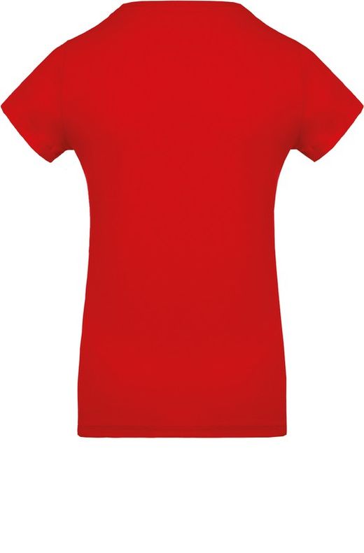 Camiseta de algodão orgânico feminino