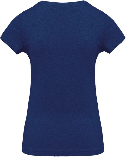 Camiseta de algodão orgânico feminino