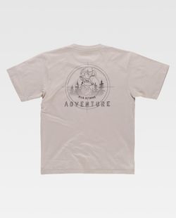 Camiseta de color Gris Topo