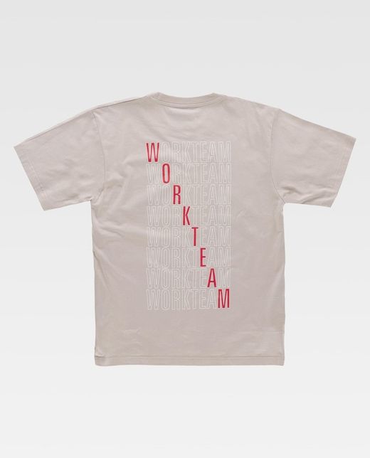 Camiseta de color Gris Topo
