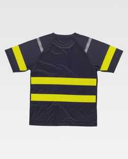 Camiseta de color Marino+Amarillo A.V.