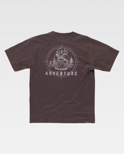 Camiseta de color Marrón