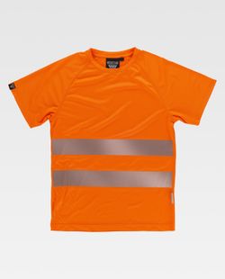 Camiseta de color Naranja A.V.