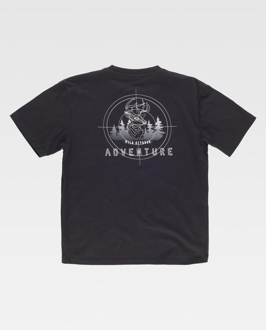 Camiseta de color Negro