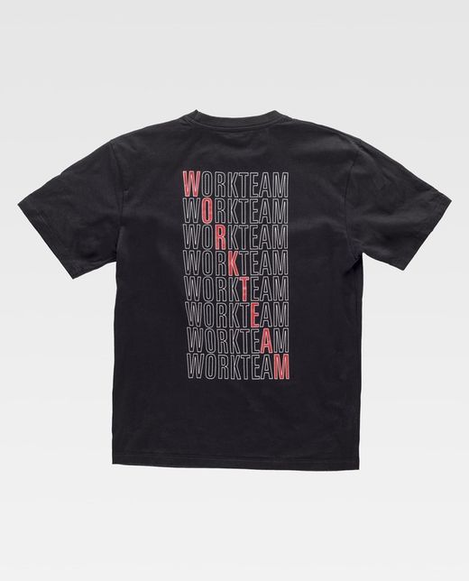 Camiseta de color Negro