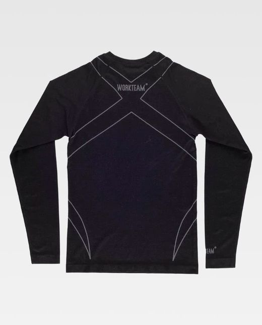 Camiseta de color Negro+Gris Claro | PROTECCIÓN