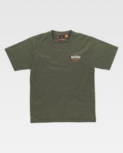 Camiseta de color Verde Caza