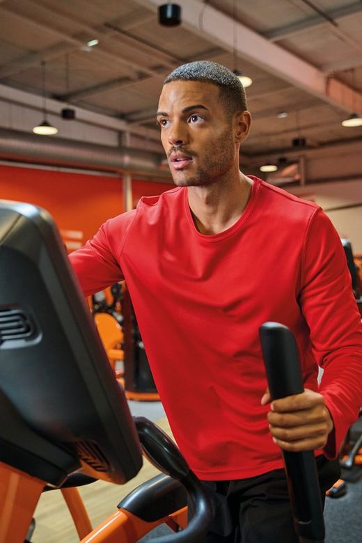 Chemise de sport à manches longues pour hommes