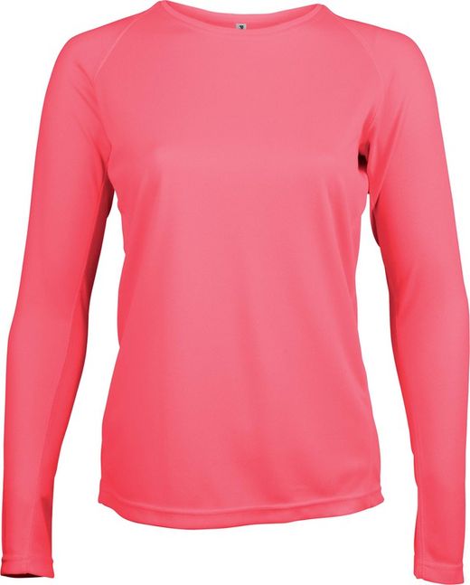 CAMISETA DE DEPORTE MANGA LARGA MUJER