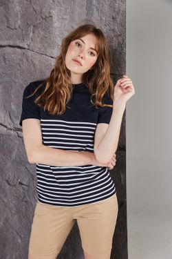 Bretonisches Kurzarm-T-Shirt