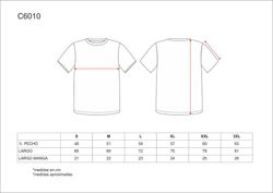 Camiseta de manga corta lisa sin bolsillos Naranja A.V.