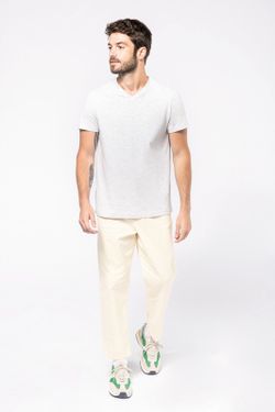 T-SHIRT SCOLLO AV CON MANICA CORTA