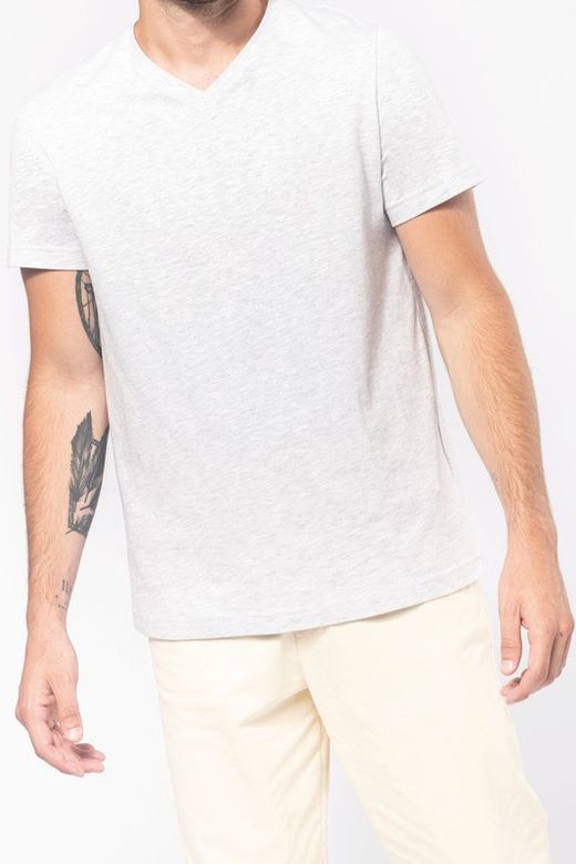 T-SHIRT SCOLLO AV CON MANICA CORTA